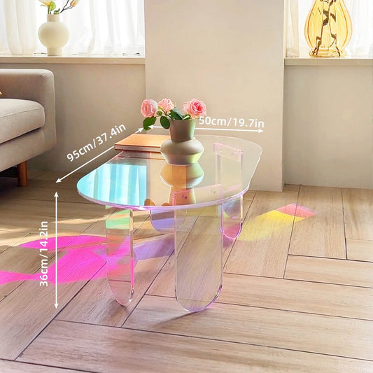 Colorful Acrylic Coffee Table - Novatrends