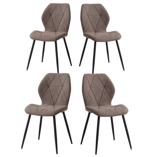 Set of 4 Modern Dining Chairs