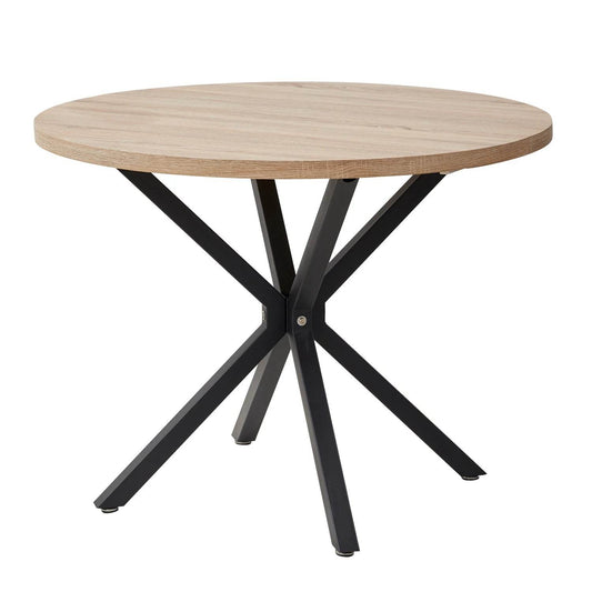 Wooden nordic round table - Novatrends