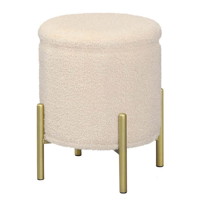 Soft Round Ottoman - Novatrends