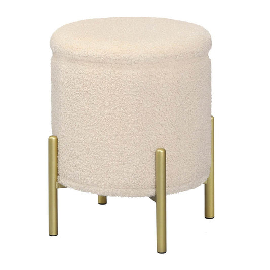Soft Round Ottoman - Novatrends