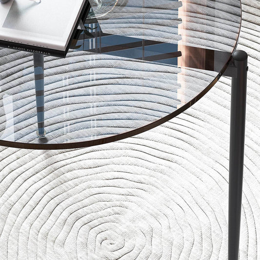Modern Glass Side Table - Novatrends