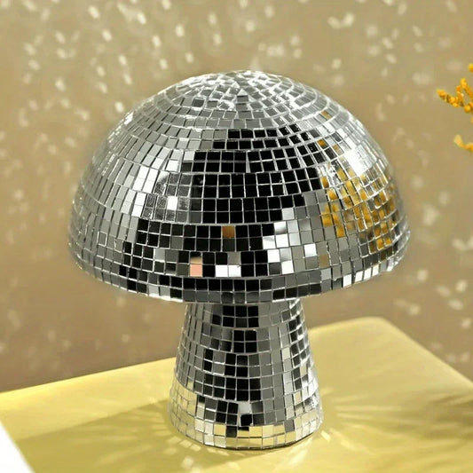 Mushroom Disco Ball Sculpture