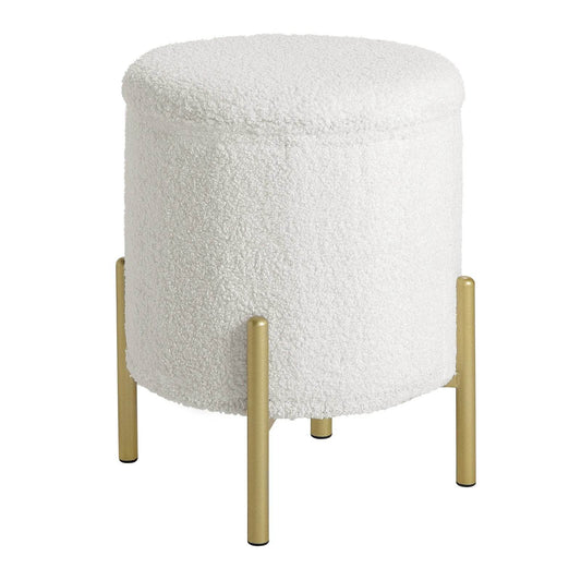 Soft Round Ottoman - Novatrends